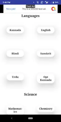 PUC Textbooks Karnataka(Englis android App screenshot 2